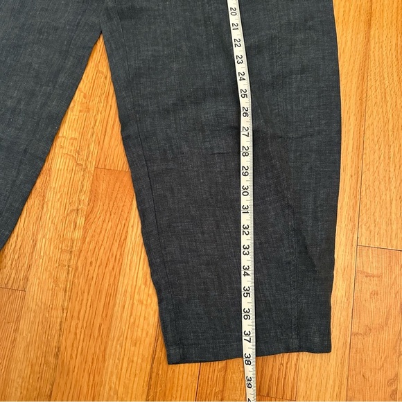 Eileen Fisher Organic Linen  Pant size L (I 9 - Picture 11 of 12